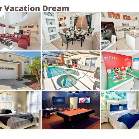 Disney Dream With Hot Tub, Pool, Xbox, Games Room, Lakeview, 10 Min To Disney, Clubhouse Kissimmee Exterior photo
